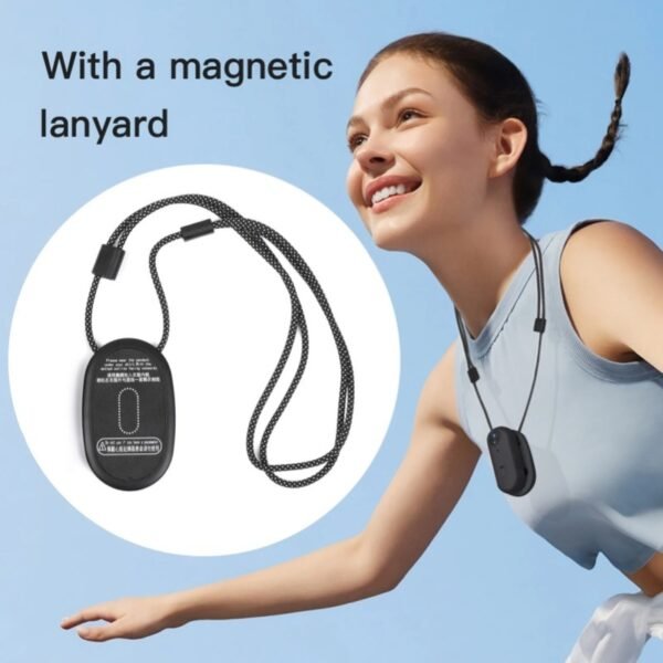 1080P Tiny Action Camera WiFi Sports Camera 120° Wide Angle Lens with Magnetic Lanyard Back Clip Waterproof Case 32GB TF Card - Image 4