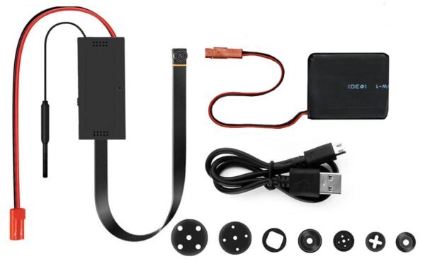DIY 1080P Micro Hidden Camera - Full HD Mini Spy Cam for Covert Recording | Compact Discreet Surveillance Device - Image 7
